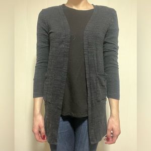 Grey cardigan